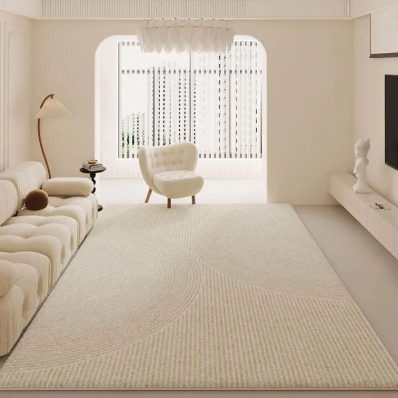 Warm Weaves Boden & Teppiche-Minimalistischer Plüsch-Teppich – Weicher Teppich für modernes Dekor