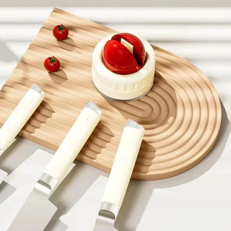 The Culinary Kit Küche & Esszimmer-Mini-Messerschärfer – Professionelles Saugwerkzeug für die einfache Klingenpflege