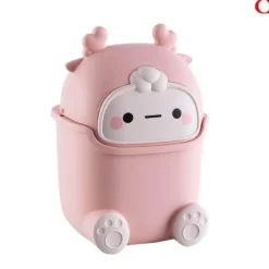 The Decor Haven Küche & Esszimmer|Gadgets Für Zuhause-Mini-Mülleimer - Lazy Penguin Bürodekor