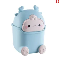 The Decor Haven Küche & Esszimmer|Gadgets Für Zuhause-Mini-Mülleimer - Lazy Penguin Bürodekor