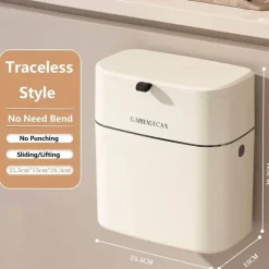 The Decor Haven Küche & Esszimmer|Gadgets Für Zuhause-Mini-Mülleimer zum Aufhängen – platzsparender Home-Organizer