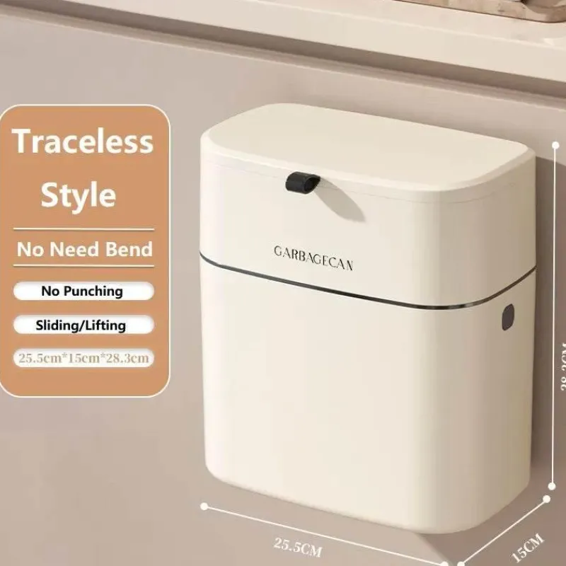 The Decor Haven Küche & Esszimmer|Gadgets Für Zuhause-Mini-Mülleimer zum Aufhängen – platzsparender Home-Organizer