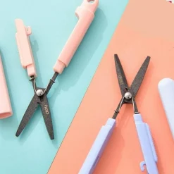 Roam Ready Outdoor-Artikel|Heimwerkzeuge-Mini-Papierschneider-Schere, faltbar, tragbar, sicheres Schneidewerkzeug