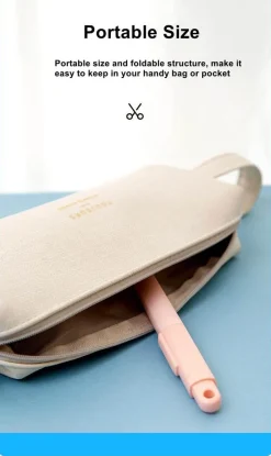 Roam Ready Outdoor-Artikel|Heimwerkzeuge-Mini-Papierschneider-Schere, faltbar, tragbar, sicheres Schneidewerkzeug