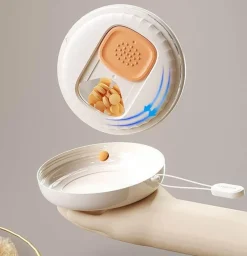 The Relaxation Nook Gesundheits-Gadgets|Gesundheits- Und Entspannungstools-Mini-Pillen-Organizer für die Reise – versiegeltes Medikamentenetui