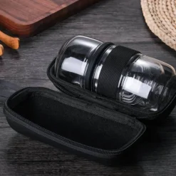 The Decor Haven Küche & Esszimmer|Outdoor-Artikel-Mini-Reiseteekanne – Hitzebeständige Teekanne für die Tasche