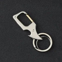 Cozy Living Camping-Werkzeuge|Camping Im Freien-Mini-Schlüsselanhänger-Flaschenöffnermesser - Faltbares Werkzeug