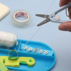 Roam Ready Outdoor-Artikel|Heimwerkzeuge-Mini-Schlüsselanhänger-Schere – Kompaktes Schneidewerkzeug für die Tasche