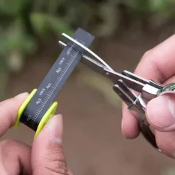 The Outdoor Vault Camping-Werkzeuge|Camping Im Freien-Mini-Schlüsselanhänger-Werkzeug aus rostfreiem Edelstahl – tragbares Scheren-Gadget