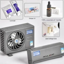 Wild u0026 Free Gear Autozubehör|Automobilindustrie-Mini-Solar-Autodiffusor – Umweltfreundlicher Aromatherapie-Lufterfrischer