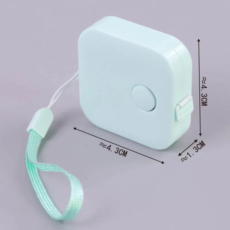 Cozy Living Heimwerkzeuge-Mini-Taschenbandmaß - Buntes tragbares Messwerkzeug