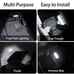 Comfort u0026 Style Autozubehör|Automobilindustrie-Mini-Touch-Licht für den Autoinnenraum – LED-Fahrzeugbeleuchtung