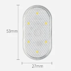 Comfort u0026 Style Autozubehör|Automobilindustrie-Mini-Touch-Licht für den Autoinnenraum – LED-Fahrzeugbeleuchtung