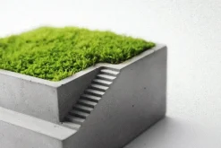 The Gilded Nest Wohndeko-Mini-Treppen-Blumentopfform – Kreativer Pflanzenhalter