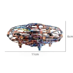 Wilderness Haven Babyspielzeug|Outdoor-Artikel-Mini-UFO-Drohne – RC-Spielzeug mit Infrarot-Handsensor