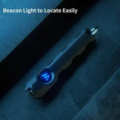 The Outdoor Vault Camping Im Freien|Outdoor & Garten-Mini-USB-aufladbare LED-Schlüsselanhänger-Taschenlampe - Kompaktes tragbares Licht