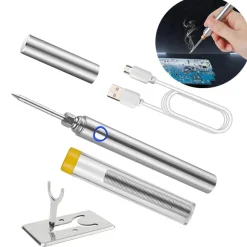 Roam Ready Outdoor-Artikel|Heimwerkzeuge-Mini-USB-Lötkolben – Digitales Präzisionsschweißwerkzeug