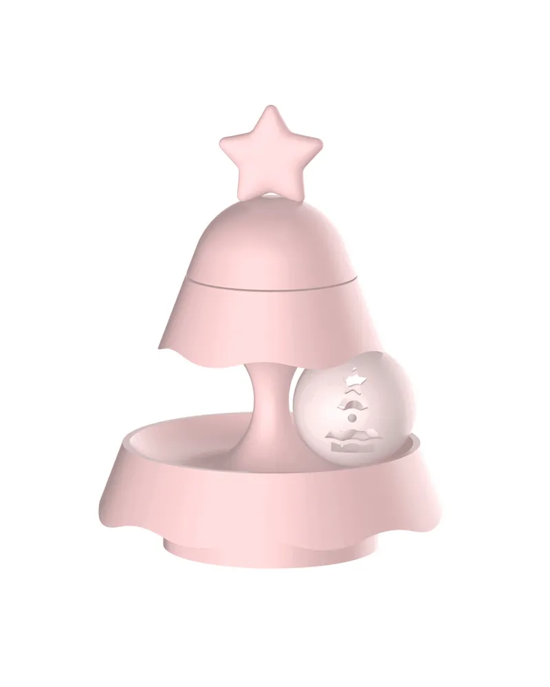 TailTrend Haustierspielzeug-Mini-Weihnachtsbaumschmuck – charmanter Weihnachtsakzent für festliche Feiern