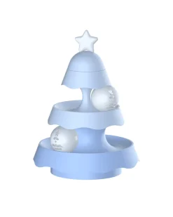 TailTrend Haustierspielzeug-Mini-Weihnachtsbaumschmuck – charmanter Weihnachtsakzent für festliche Feiern