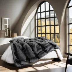 Cozy Haven Bettzeug-Mireille Felldecke – Luxuriöse, weiche Decke für gemütlichen Komfort