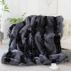 Cozy Haven Bettzeug-Mireille Felldecke – Luxuriöse, weiche Decke für gemütlichen Komfort