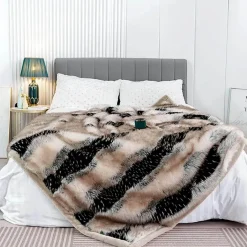 Cozy Haven Bettzeug-Mireille Felldecke – Luxuriöse, weiche Decke für gemütlichen Komfort