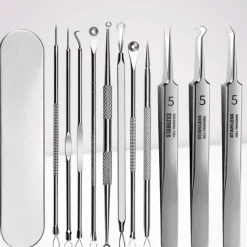 PureGlow Männerpflege|Frauenpflege-Mitesserentferner-Set – Lösung für reine Haut und Akne