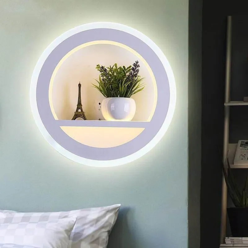 Comfort u0026 Style Beleuchtung-Modern Acrylic LED Wall Lights - Sleek Indoor Lighting