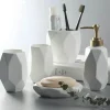 The Bath Nook Badezimmer-Modern Bath Accessory Set - Menella Collection