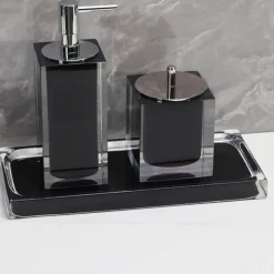 The Bath Nook Badezimmer-Modern Bathroom Accessories Set - Elegant Home Decor