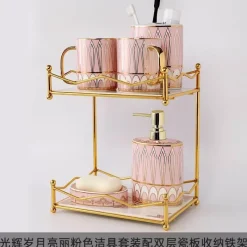 The Bath Nook Badezimmer-Modern Bathroom Accessory Set - Elegant Pasini Essentials