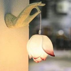 Comfort u0026 Style Beleuchtung-Modern Chinese Lotus Wall Lamp - Creative Decorative Lighting