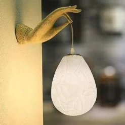 Comfort u0026 Style Beleuchtung-Modern Chinese Lotus Wall Lamp - Creative Decorative Lighting