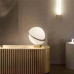 Glow u0026 Shade Beleuchtung-Modern Decorative Lamp - Golden Slice Lighting