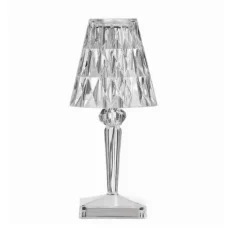 The Gilded Nest Beleuchtung-Modern Desk Lamp - Stylish Diamond Acrylic Light