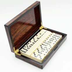 Tabletop Artistry Spielzeug & Spiele-Modern Dominoes Set For Domino Game, Gift For Dad