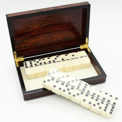 Tabletop Artistry Spielzeug & Spiele-Modern Dominoes Set For Domino Game, Gift For Dad