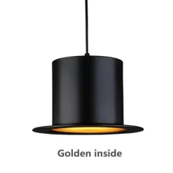 Comfort u0026 Style Beleuchtung-Modern Gentleman Hat Pendant Light - Unique Ceiling Fixture
