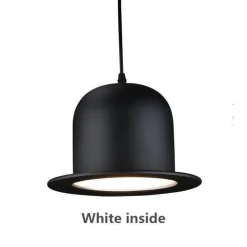 Comfort u0026 Style Beleuchtung-Modern Gentleman Hat Pendant Light - Unique Ceiling Fixture