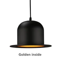 Comfort u0026 Style Beleuchtung-Modern Gentleman Hat Pendant Light - Unique Ceiling Fixture