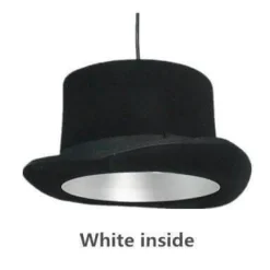 Comfort u0026 Style Beleuchtung-Modern Gentleman Hat Pendant Light - Unique Ceiling Fixture