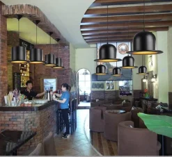 Comfort u0026 Style Beleuchtung-Modern Gentleman Hat Pendant Light - Unique Ceiling Fixture