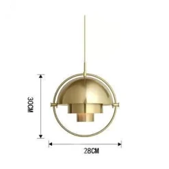Comfort u0026 Style Beleuchtung-Modern Iron Ball Chandelier - Nordic Lighting Fixture