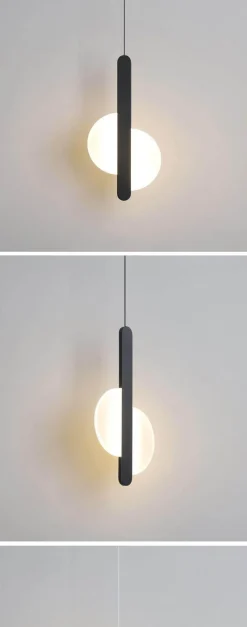 Comfort u0026 Style Beleuchtung-Modern LED Half Sun Chandelier - Contemporary Lighting Fixture