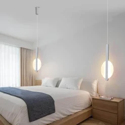 Comfort u0026 Style Beleuchtung-Modern LED Half Sun Chandelier - Contemporary Lighting Fixture