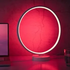 Comfort u0026 Style Beleuchtung-Modern LED Table Lamp - Nordic Circle Mood Lighting