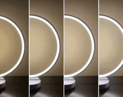 Comfort u0026 Style Beleuchtung-Modern LED Table Lamp - Nordic Circle Mood Lighting