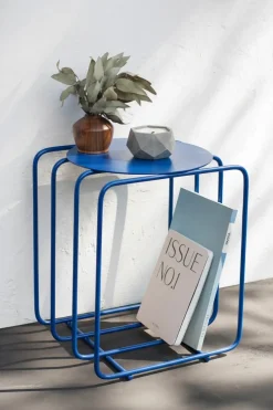 Modern Home Wohndeko-Modern Minimalist Metal Coffee Table – Small Luxury Center Table