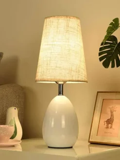 Glow u0026 Shade Beleuchtung-Modern Monochrome Table Lamp - Black and White Lighting