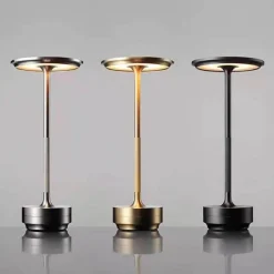 Glow u0026 Shade Beleuchtung-Modern Touch Lamp - Elegant Disk Lighting Fixture